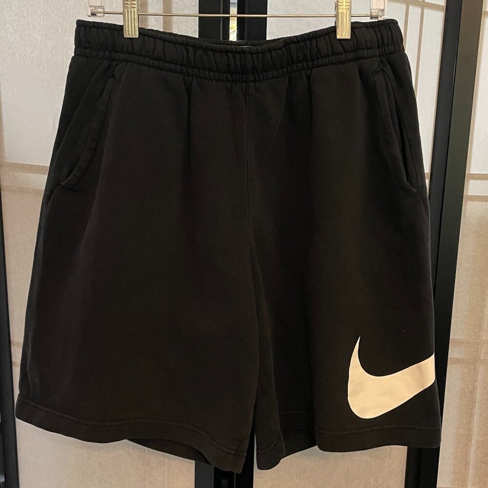Nike Men's Swoosh Black Shorts